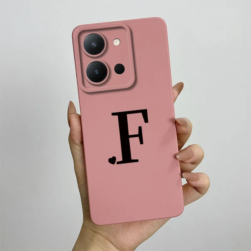 Cute Letters Square Shockproof Back Cover s - Stylish and Durable Phone Case