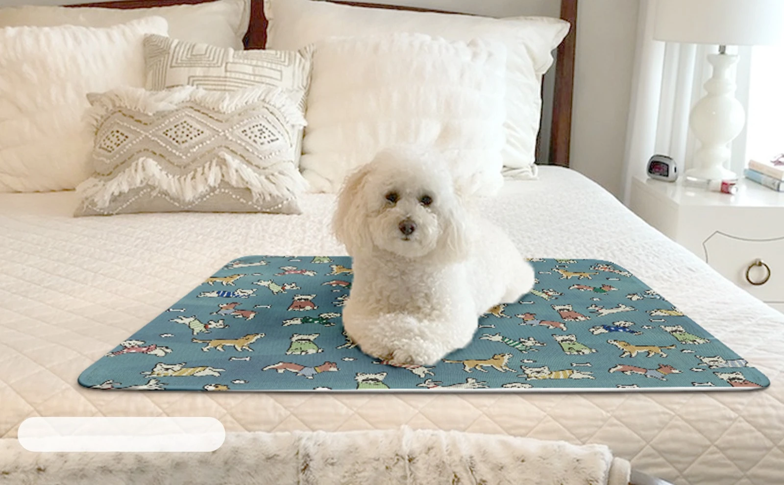 Cooling Pet Mat For Dogs And Cats Washable Non-slip Ice Pad_voghion.com