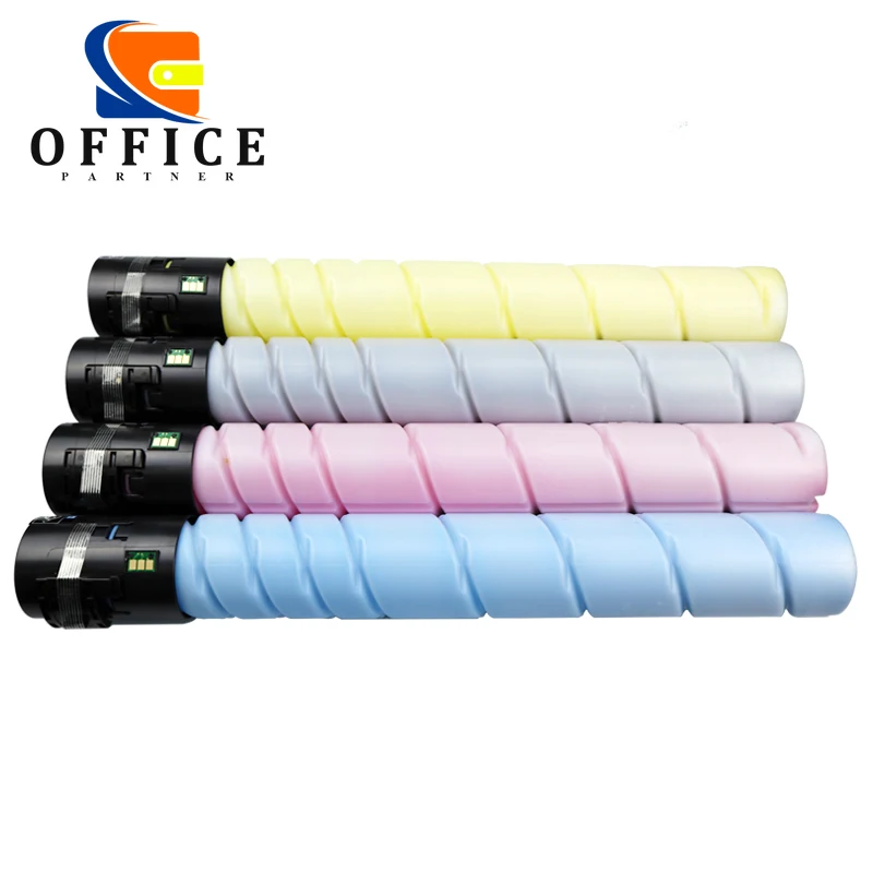 Tn-321 Tn321 Cartuccia Di Toner Cmyk Per Konica Minolta C224 C284 C364 C7822 C224E C284E C364E 4 Pezzi 1Set