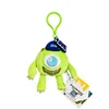 Anime Disney Alien Mr.Q Stuffed Plush Toy Backpack Pendant Cartoon Cute Keychain Doll keyring Children's Toy Birthday Party Gift 3