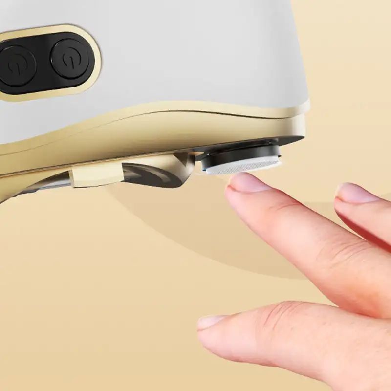 Electric Nail Trimmer-Portable Kids-Safe 2-in-1 Grinder & Clipper, Rechargeable Automatic Nail Care for Baby Elderly Home Use