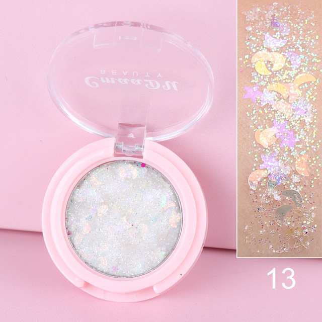 Jewels Eyeshadow Shimmer Pigment Body Face Eye Glitter Sequin Gel Cream Eye Shiny Skin Face Festival Cosmetic Glitter