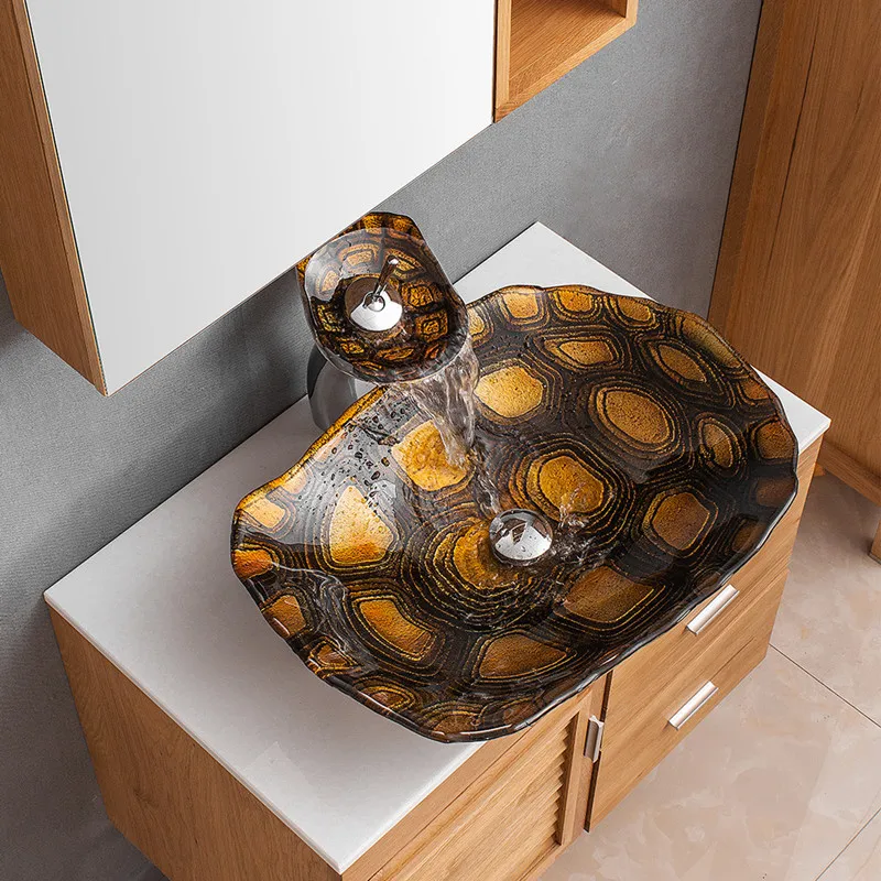 Fedex/UPS быстрая доставка Европейский раковины для ванной комнаты с рисунком