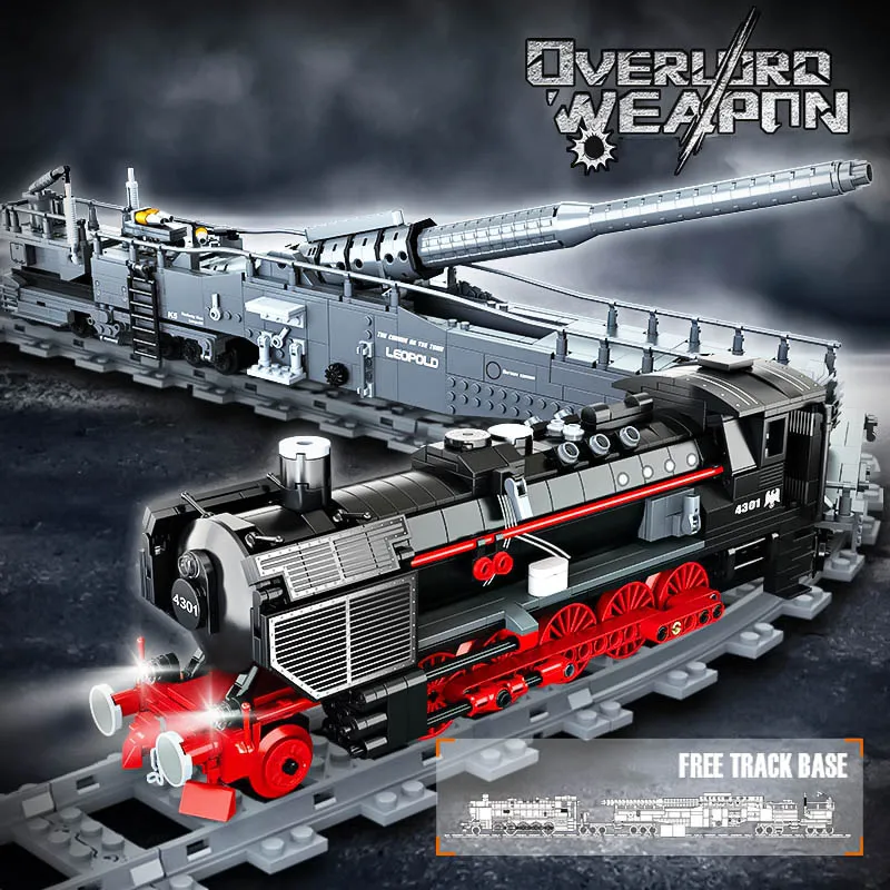 28 cm K5 (E) Railway Gun WWII German Cannon Schwerer Gustav