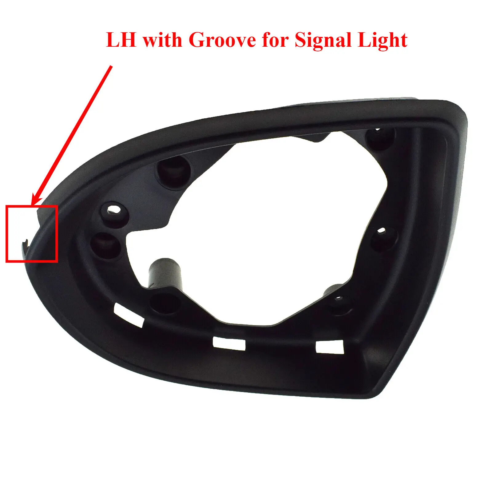 왼쪽/오른쪽 사이드 리어뷰 미러 프레임, 방향 지시등용 홈이 있는 KIA 스포티지 R 2012 2013 2014 2015 2016 2017용