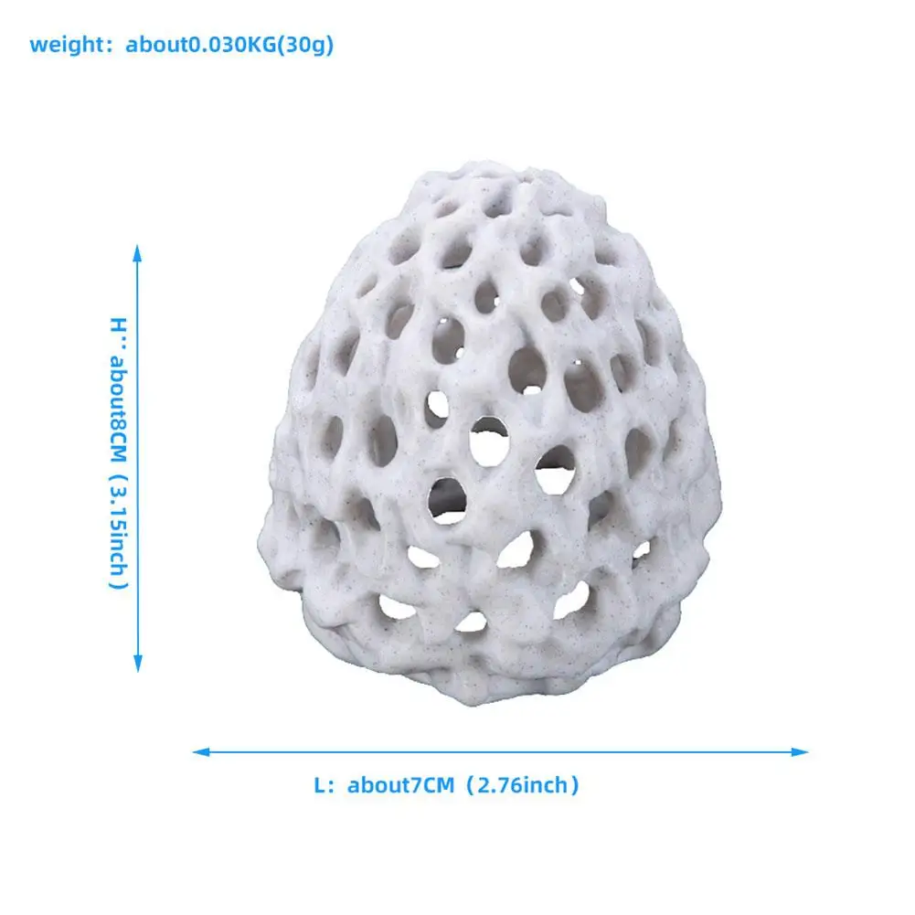 Porous Fish Shrimp House Cave for Aquarium Decor