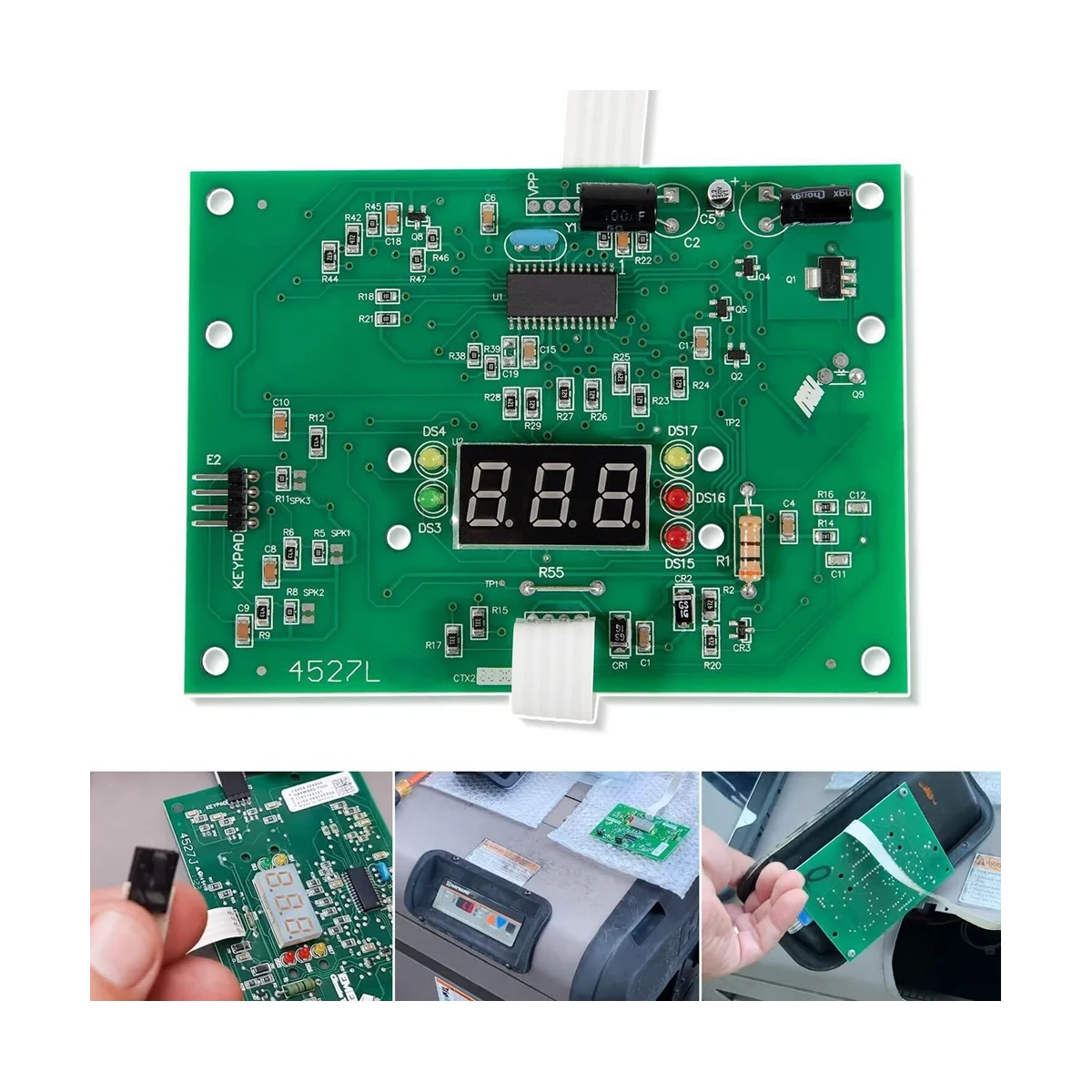 IDXL2DB1930 Swimming Pool Heater Display Board for Hayward FD H Series Low NOX