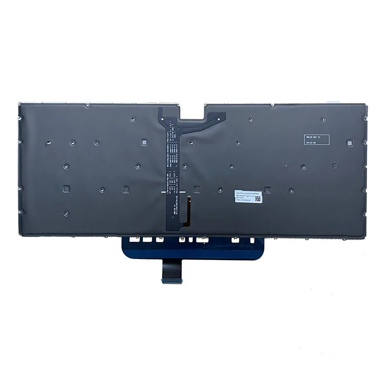 Original Eua Reino Unido Francês Azerty para Huawei Matebook D14 Nbb-wah9p Wae9p Waq9r Nbl-waq9r Boh-waq9r Teclado do Portátil com Retroiluminado - Imagem 2