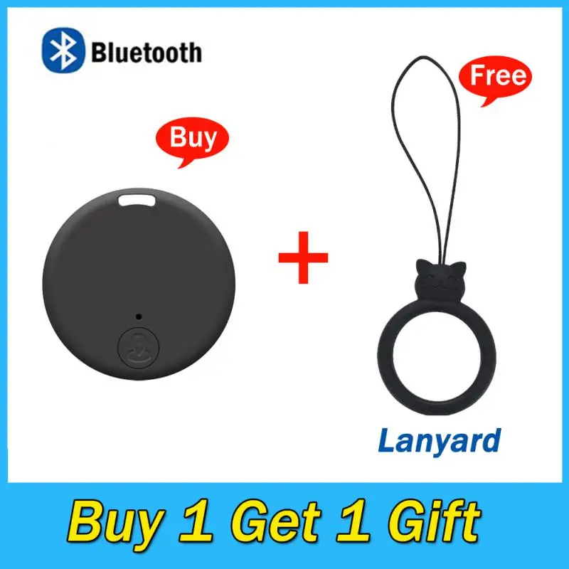 

Mini Dog GPS Bluetooth Tracker Round Anti-Lost Device Pet Kids Bag Wallet Tracking Smart Finder Locator For IOS/ Android System