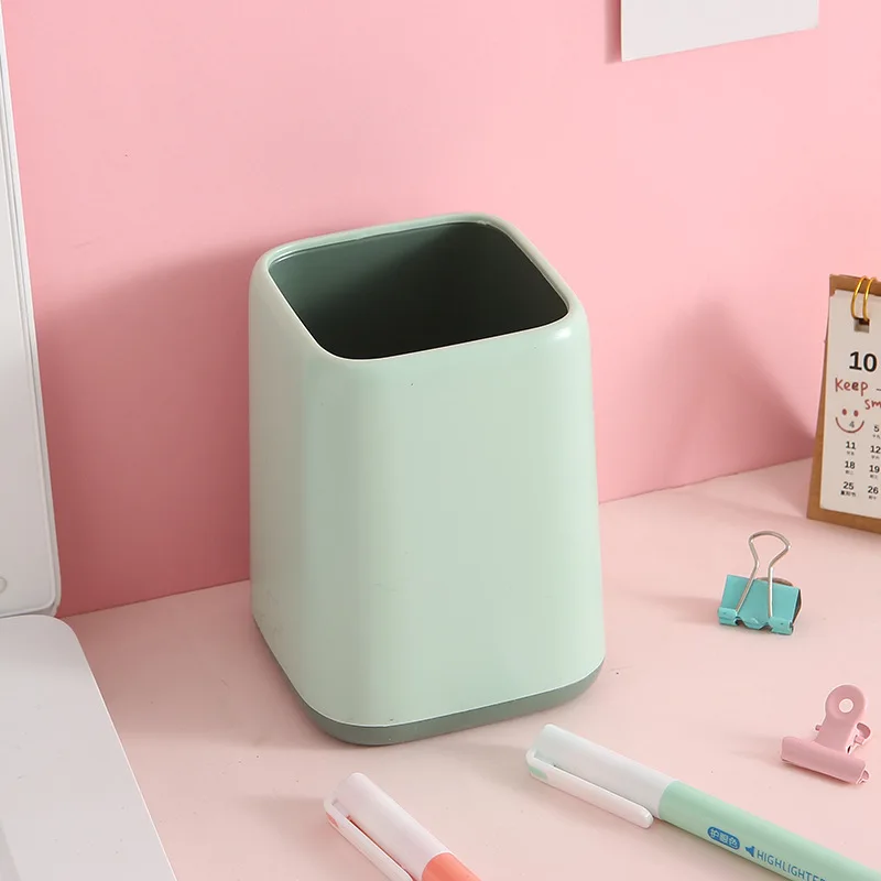 Large Capacity Pen Holder Desk Pen Pencil Makeup Pot Brush Storage Container Box Holder School Office Stationery Organizer makeup organizer pencil case pen holder desk organizer pen and brush holder desk storage rack brush holder