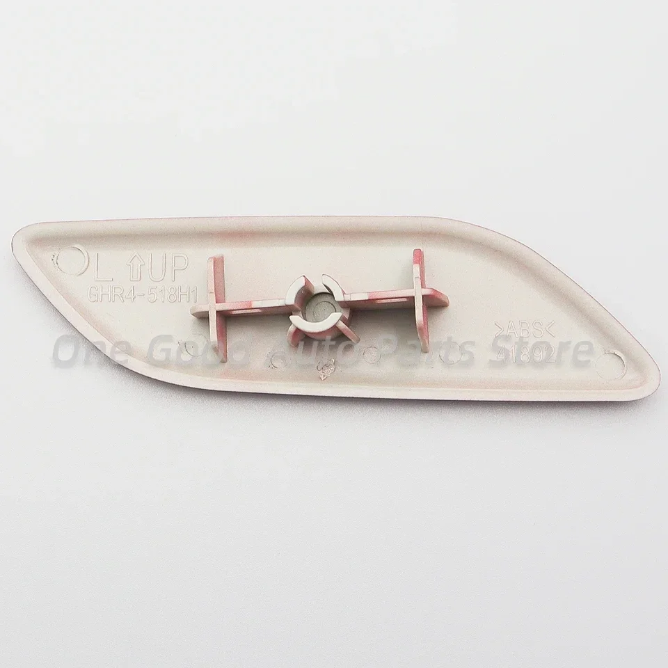 Car Headlight Washer Nozzle Cover Auto Part Front Bumper Headlamp Washer Spray Nozzle Cover Cap Mazda 6 Atenza 2014 2015 Headlight Cleaning Jet Lid Trim