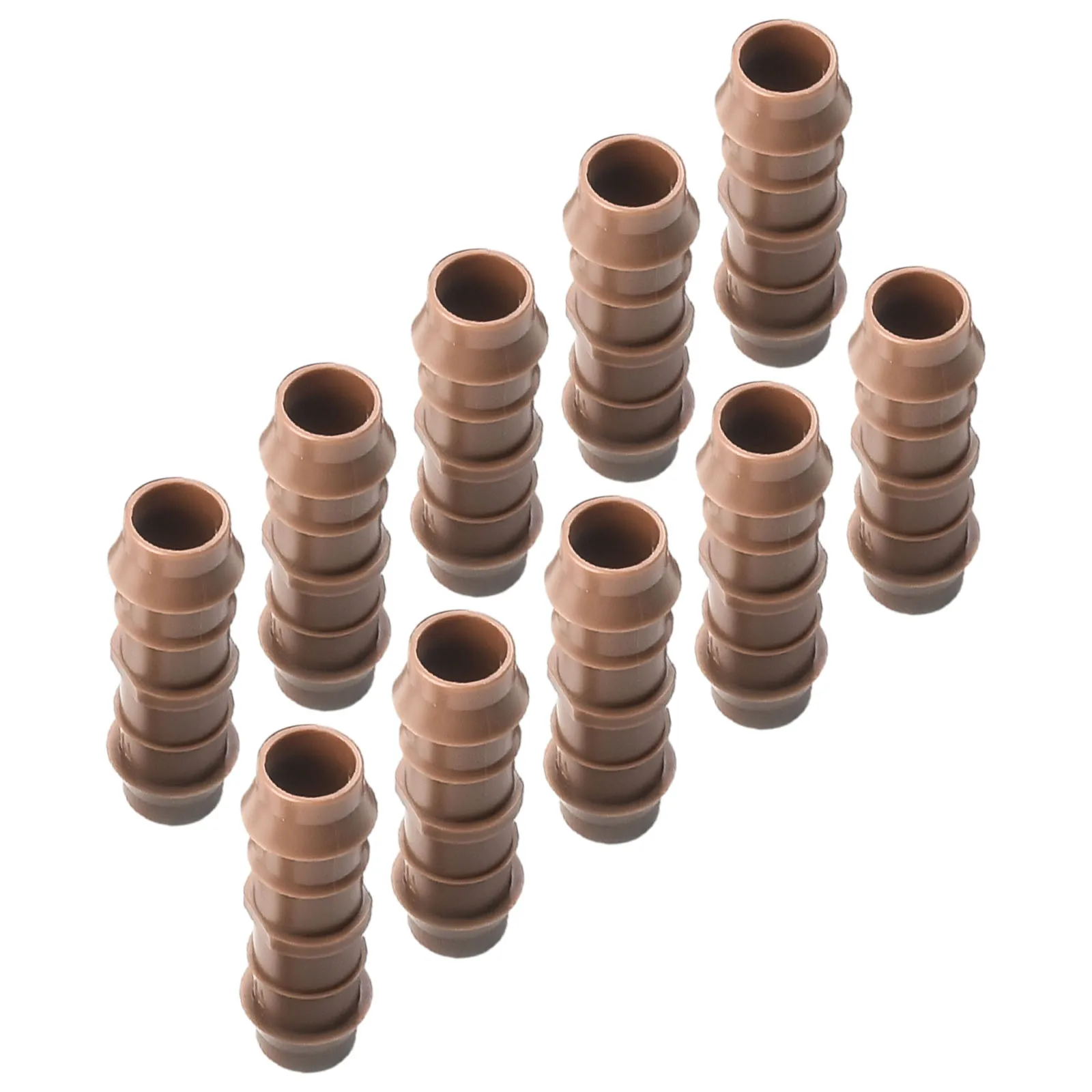 

Set Coupler Connectors 10pcs 17mm Accessories Barbed Fittings Garden Irrigation Line Coupler Plastic Brand New