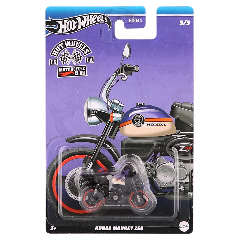 2024 GDG44 Hot WHEELS 1:64 Motorcycle Club BUCATI SCRAMBLER