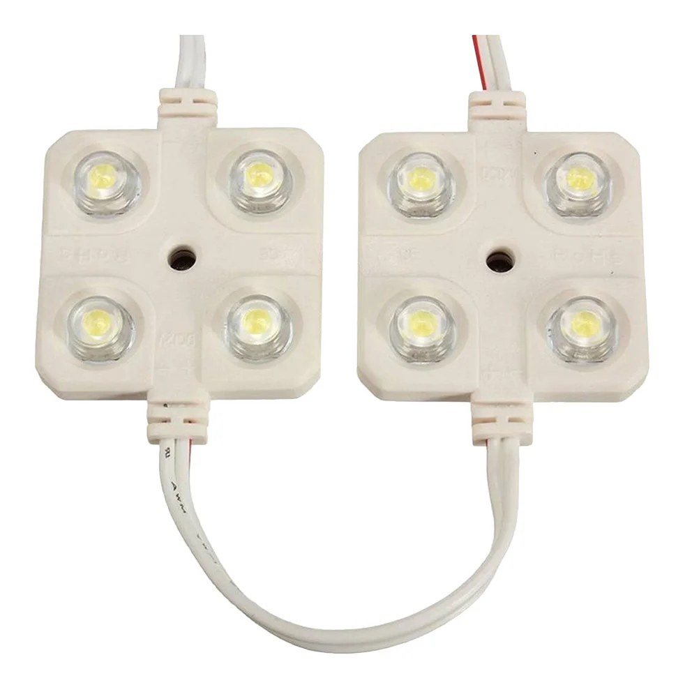 

2 Pcs LED Module Dome Lights Car Lamp Modules Durable RV Interior Adhesive Cabinet Home Rubber Trailer Ceiling