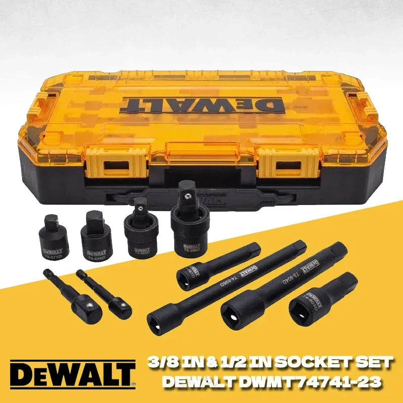 Dewalt Impact Driver Socket Set DEWALT DW22812 1/2-Inch 10-Piece