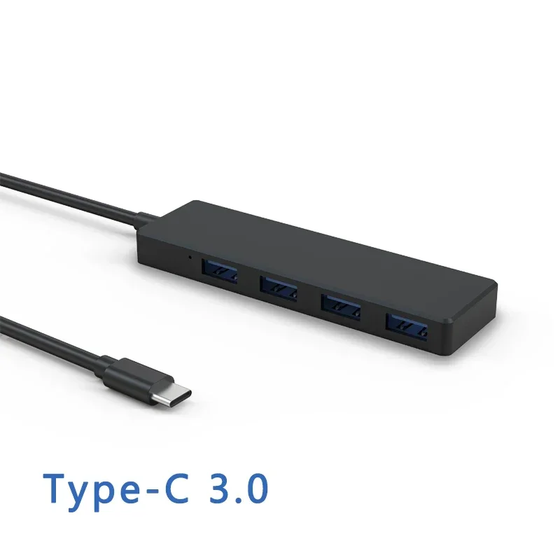 Tipo C USB Hub De Alta Velocidad 3.0 4 Puertos Multi Splitter Adaptador OTG  Para Ordenador Portátil Gao Jiahui unisex