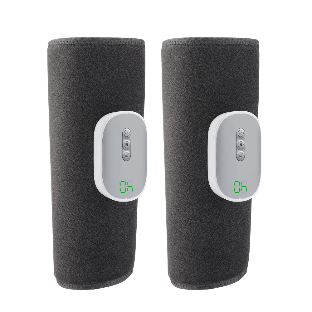 Eletric Calf Massager 4 Modes 8 Levels Cordless Air Pressure Calf Massage Machine Muscle Relaxation Promote Blood Circulation