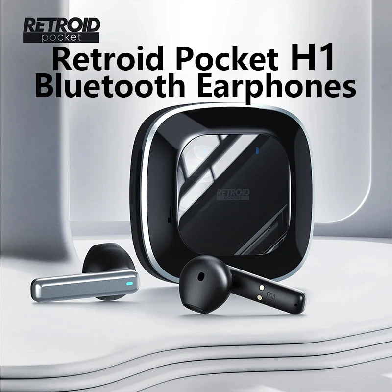 5 Pocket Console H1 Bluetooth Earbuds Headphone - Low Power Consumption Long Battery Life Compatible With All Retroid Devices_voghion.com