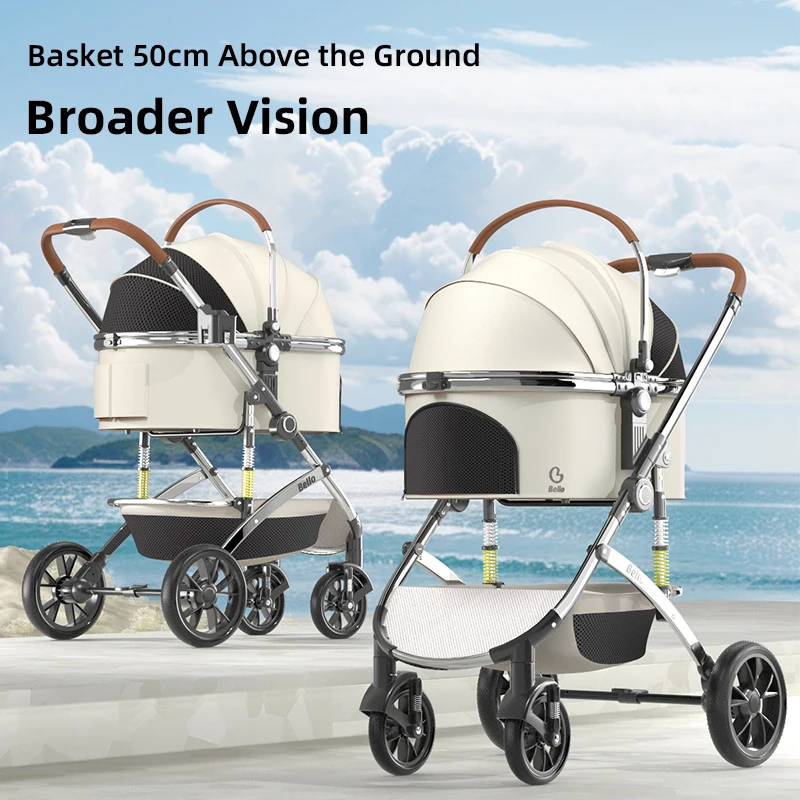 Bello Luxury Pet Stroller 2