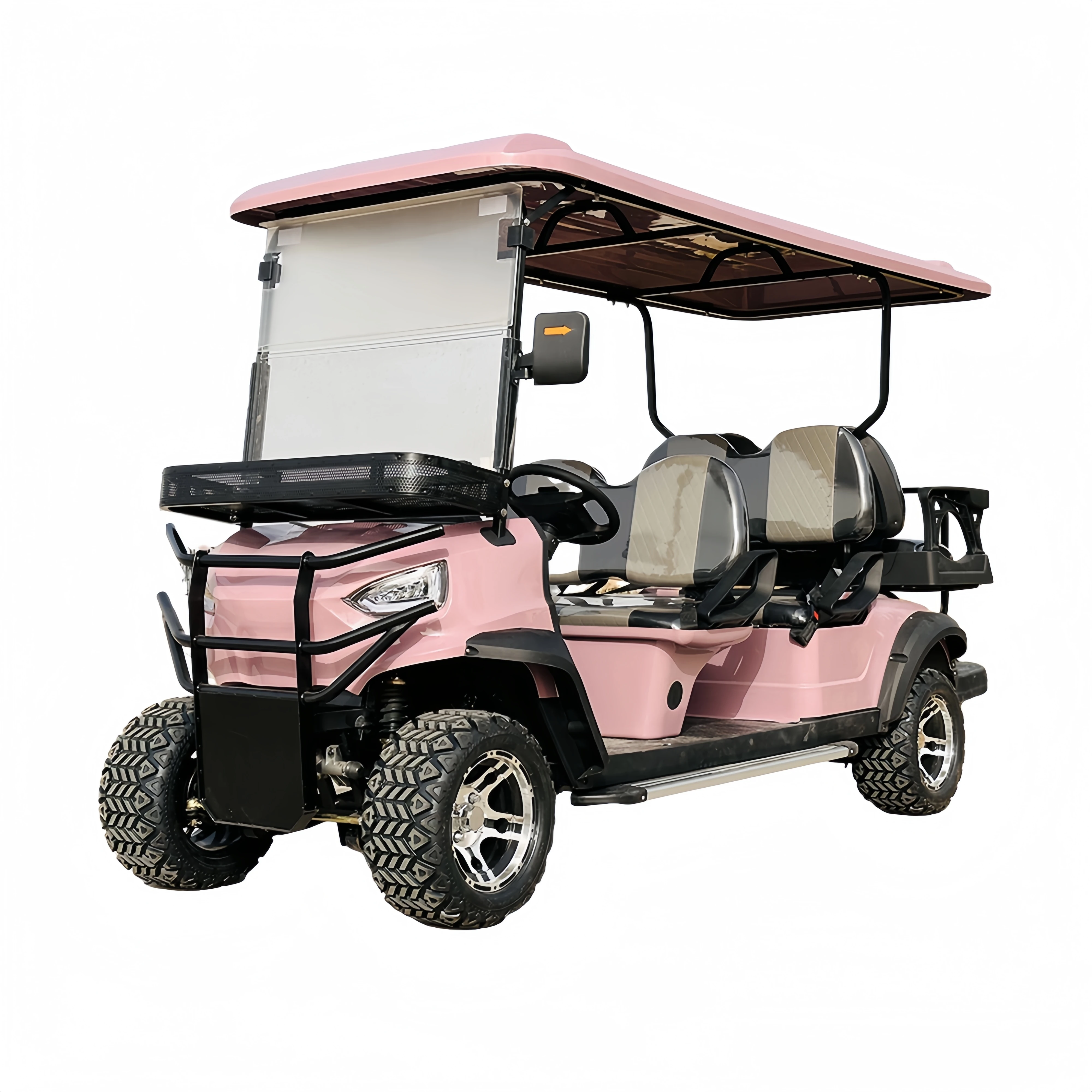 Popular 4-Seater Ambulance Golf Cart with New Design Electric Lithium Battery Fuel-Efficient Golf Cart Electric sightseeing car