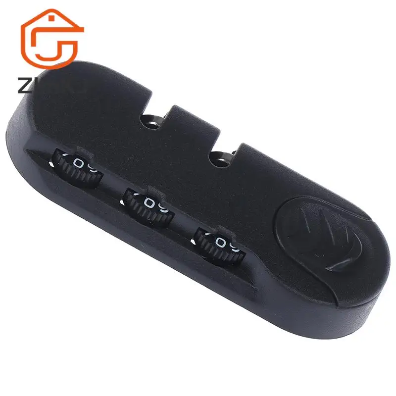 3 Digit Combination Padlock Accessories For Bags Lock Luggage Suitcase Travel Bag Code Lock Black Combination 8.3x3.2cm mini padlock combination lock security padlock luggage padlock travel padlock digit combination lock