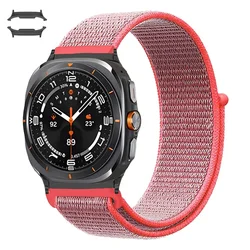 Premium Nylon Loop Sports Watchband - Durable Wristband for Smartwatch Accessories (13 Brilliant pink)