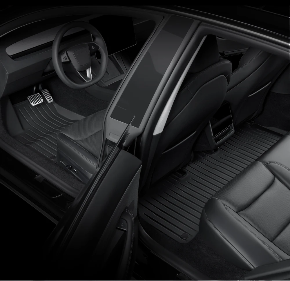 For Tesla Model 3 2021-2023 Model 3 Highland 2024 TPE Floor Mats Waterproof Lugg