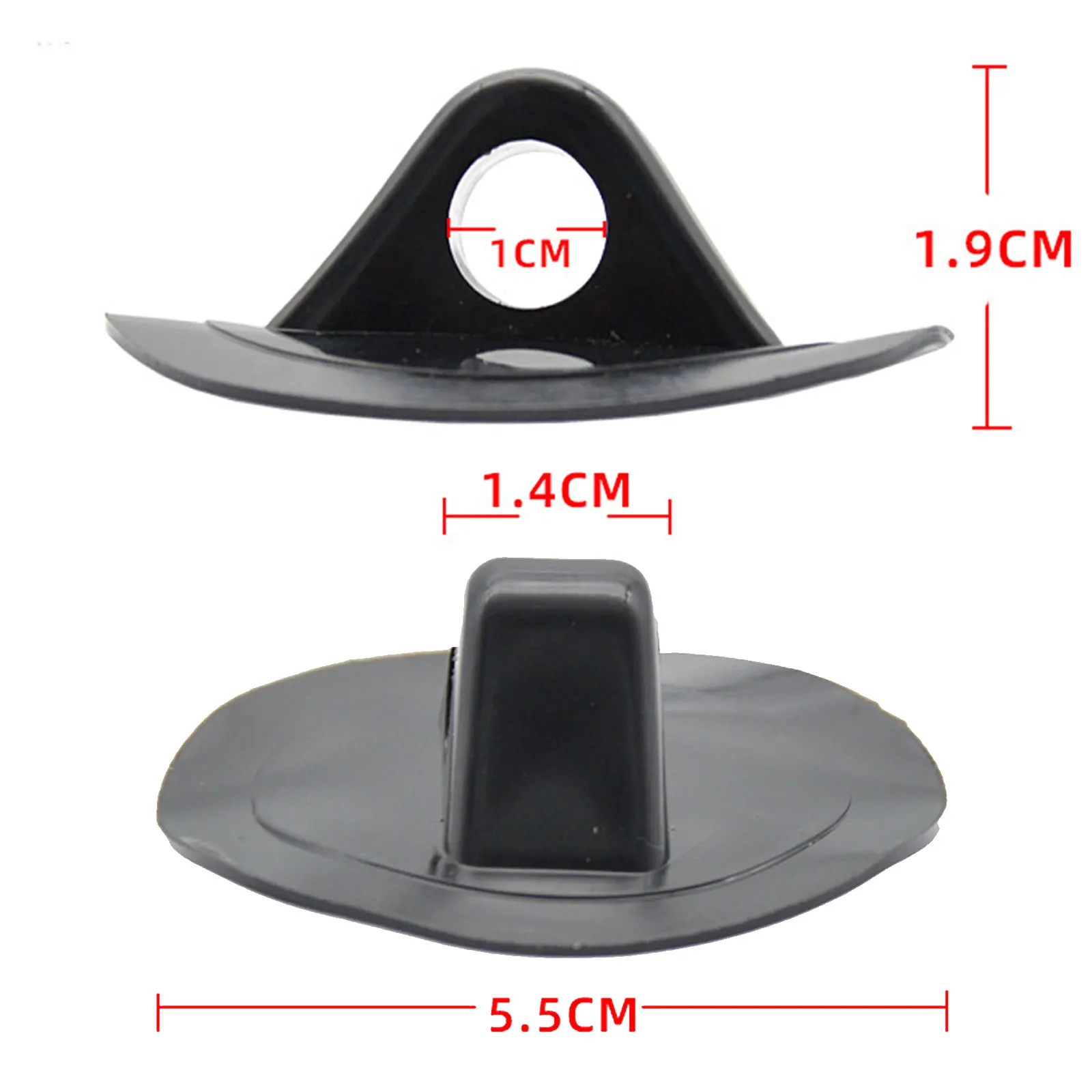 Kayak Canoes Gommoni Per Barche Gonfiabili Fibbia In Corda Di Sicurezza Fibbia In Corda Di Ancoraggio 2 Pezzi Pvc Nero Di Alta Qualità