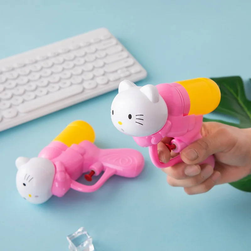 

Kawaii Hello Kittys Water Gun Summer Cartoon Anime Students Ins Korea Waterbomb Music Festival Children Water Gun Fighting Toys