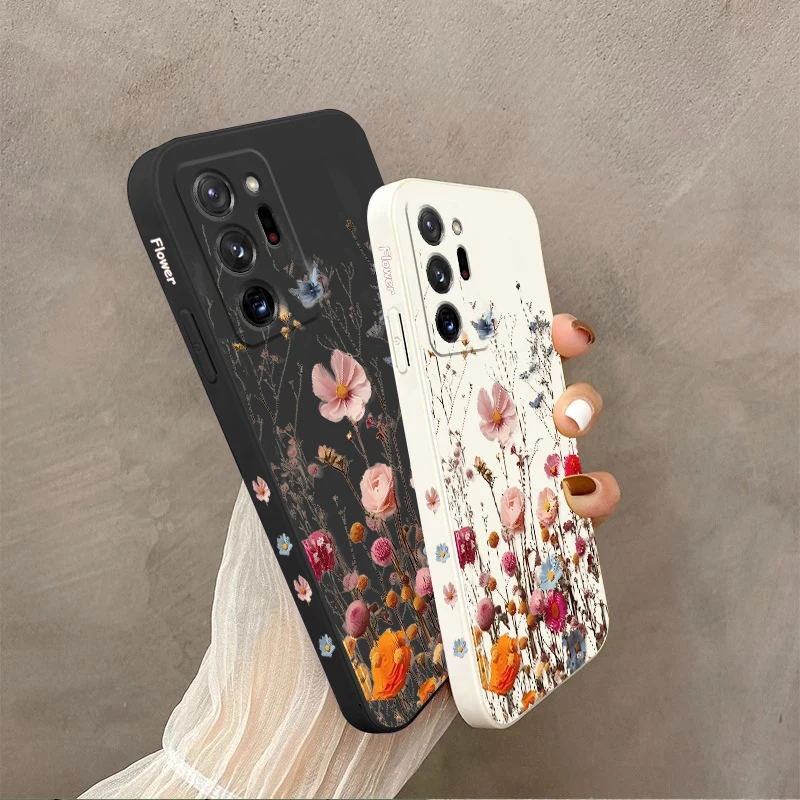 Beautiful Rose Silicone Phone Case - Elegant and Durable Cover