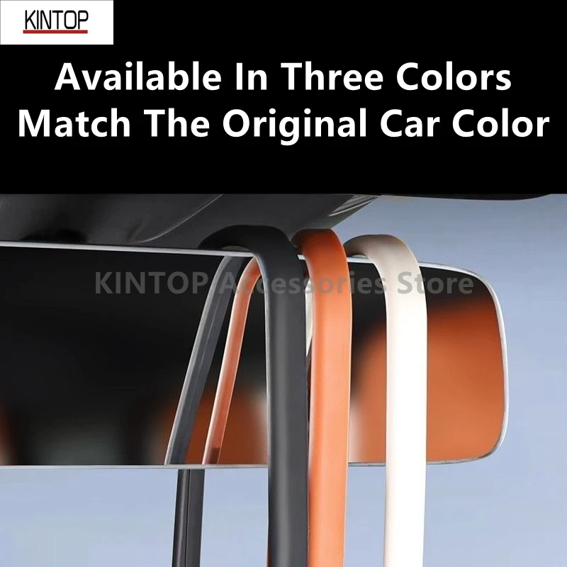 For LI AUTO LIXIANG L7/L8/L9 22-23 Interior Rearview Mirror Silicone Protective Cover Decoration Automotive Accessories Refit