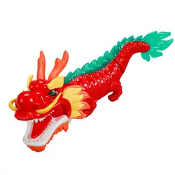 Electric Chinese Dragon Toy 2024 Chinese New Year Dragon Valentine's Day Gifts for Children Ages 1 2 3 Years Old Baby Boys Girls