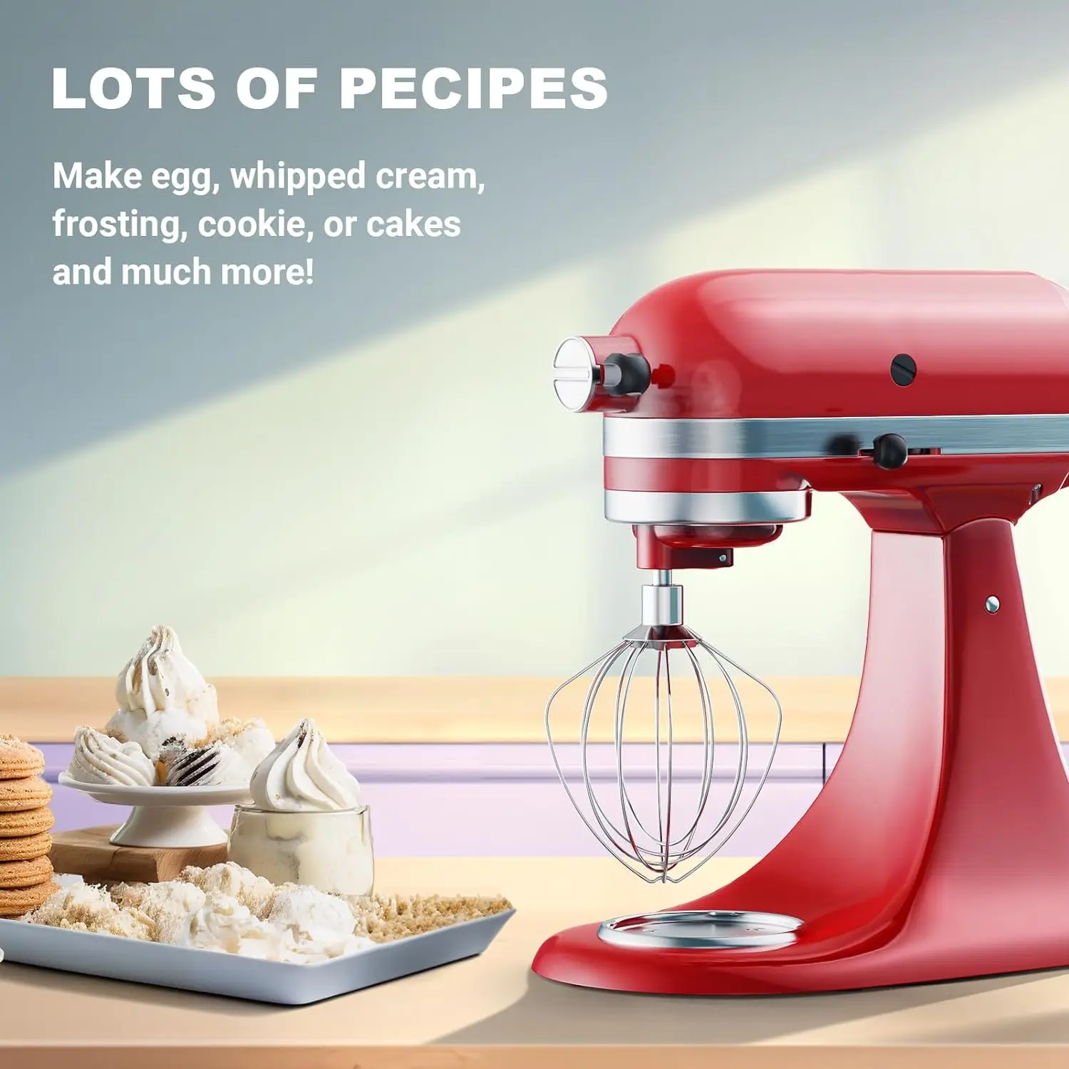 5Q6QWireWhipAttachmentforTiltHeadStandMixerforKitchenAid