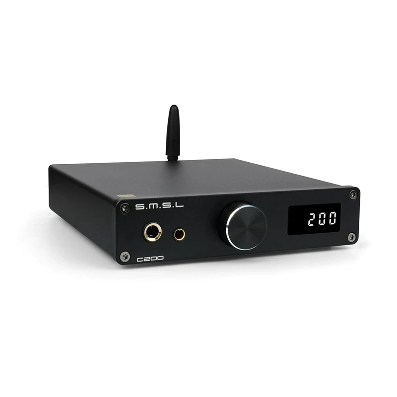 SMSL C200 ES9038Q2M DAC Headphone Amp OPA1612A*4 TRS Balanced 4.4mm 6.35mm Output Bluetooth 5.0 DSD512 32Bit 768KHZ for PS4 PS5
