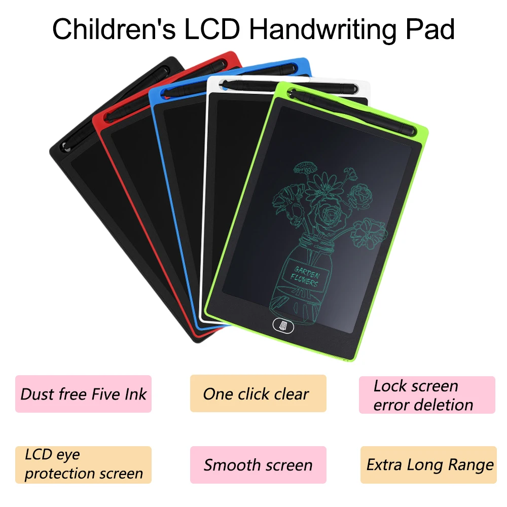 LCD Doodle Board Rechargeable Writing Tablet for Kids 1