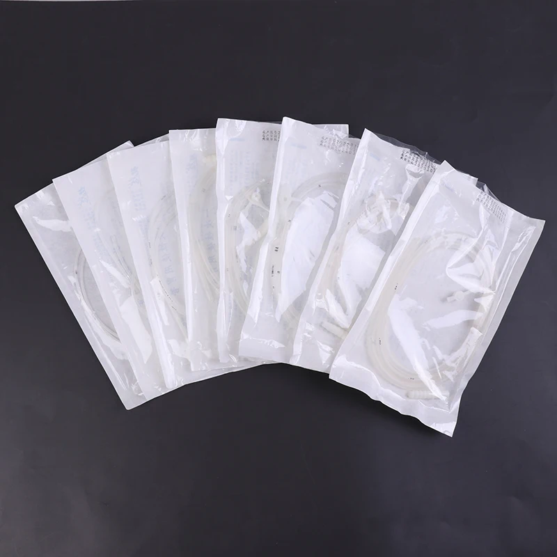 Stomach Tube 50/100cm 2.0mm-6.7mm with Centimeter Marks Dog Cat Animal Silicone Rubber Feeding Tube Veterinary Hospital Tools