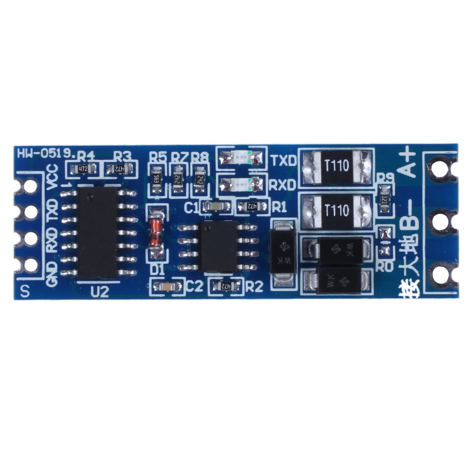 

TTL To RS485 Adapter 485 Serial Port UART Level Converter Module 3.3V 5V