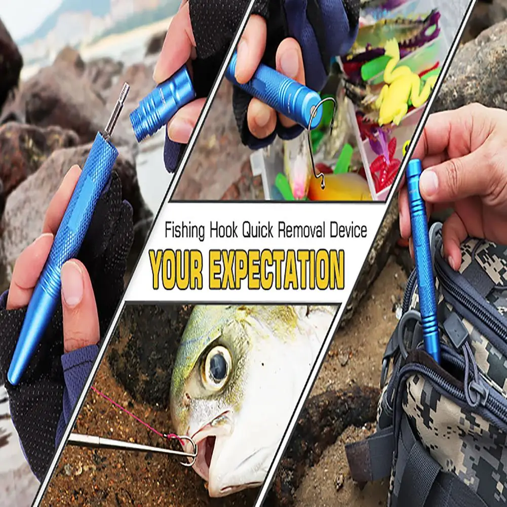 Detachable Stainless Steel Fish Hook Remover Fast Safety Fishing