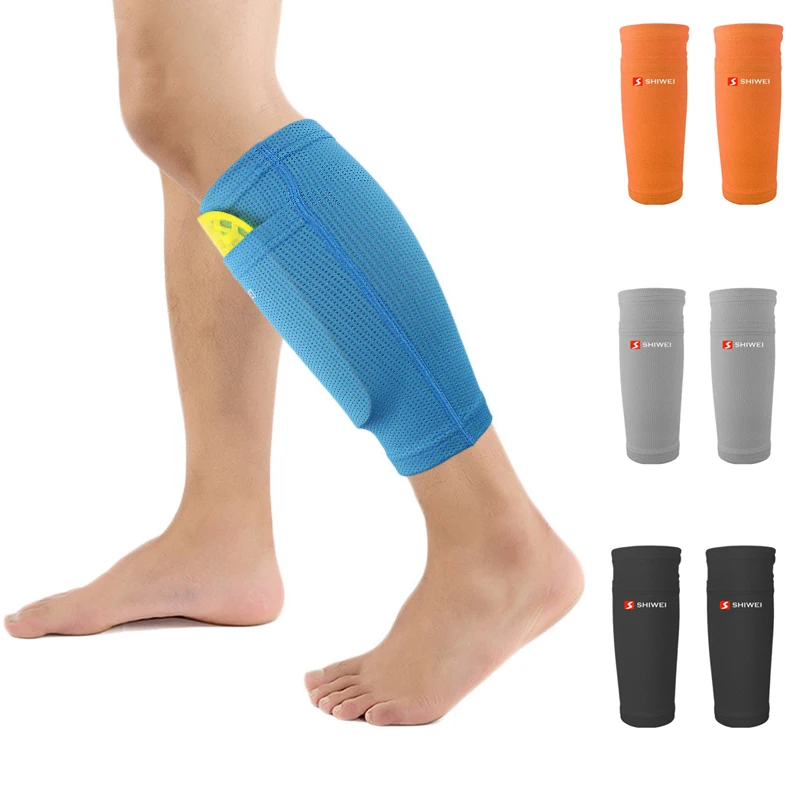 Soccer Football Shin Guard 1 Pair Teens Socks Pads Professional Shields Legging Shinguards Sleeves Protective Gear soccer shin guards shin guard pads