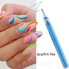 Professional Graffiti Nail Art Pen Drawing Abstract Stripe Lines Waterproof Nail Gel Polish Painting Liner Manicure Tools CH2062 2
