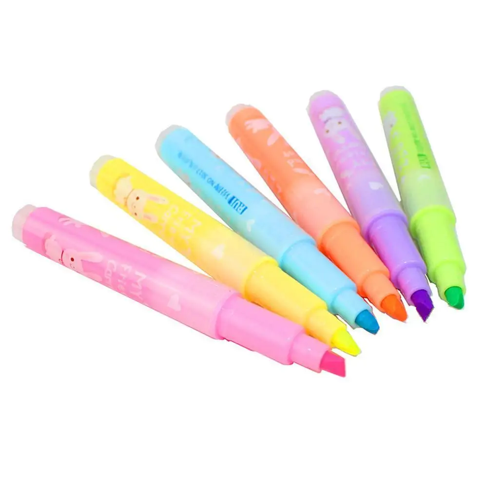 Флуоресцентный маркер с наклонной головкой