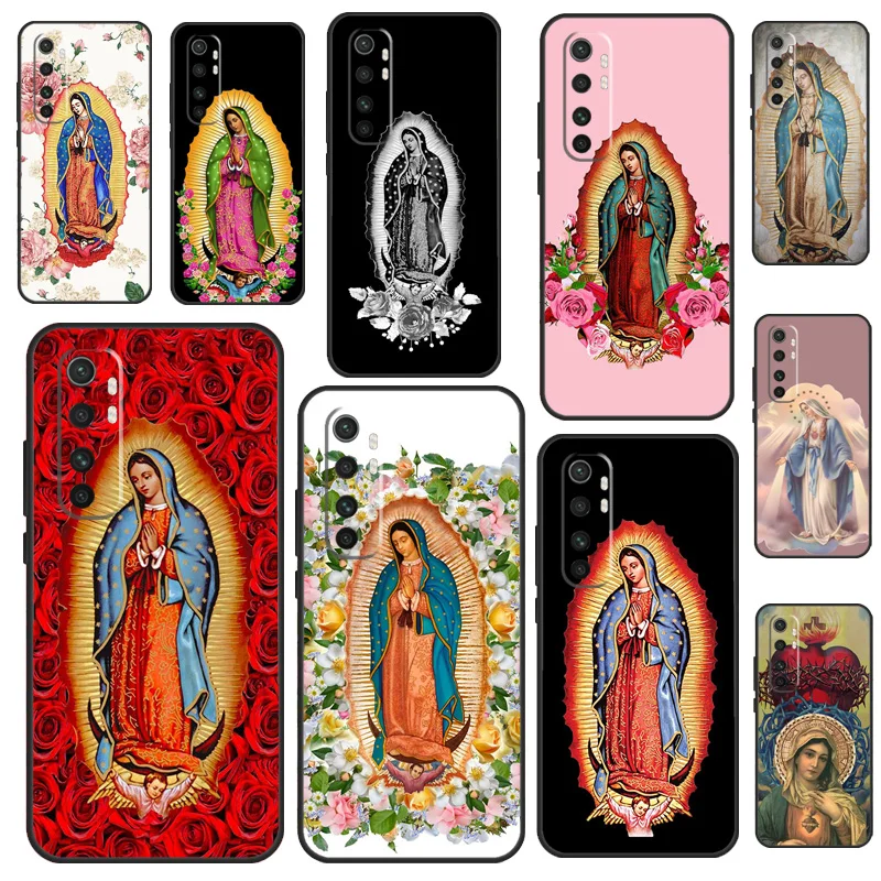 Custodia Virgen De Guadalupe Virgin Mary Per Poco X3 X4 X5 F5 Pro M5S C40 F4 Gt F3 Cover Per Xiaomi 12T 11T Pro 12 13 Lite 12X