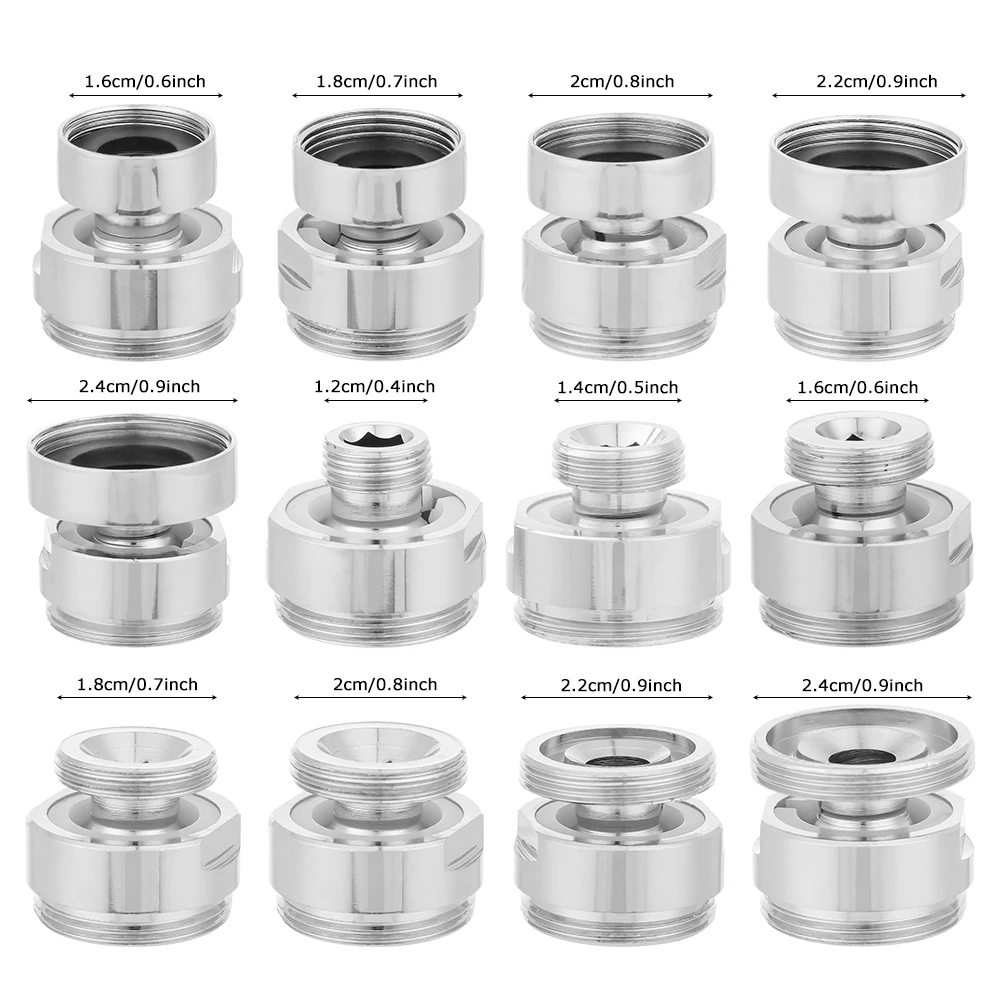 360 Degree Swivel Faucet Aerator Adapter Image 5