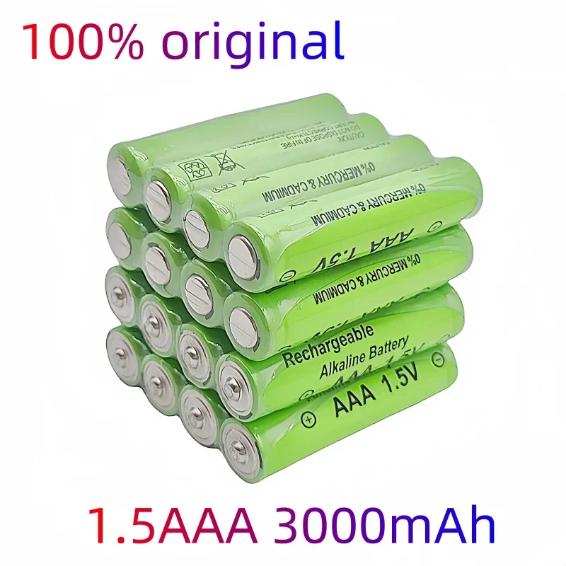 1.5V AAA NI MH Rechargeable Battery AAA lpega Alkaline 3000mah For Torch Toys Clock MP3 Player Replace Ni-Mh Battery 2