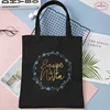 Team Bride Shopping Bags Spanish Woman Single Farewell Bachelorette EVJF Party Shoulder Bag Bridal Wedding Flower Crown Tote Bag 3