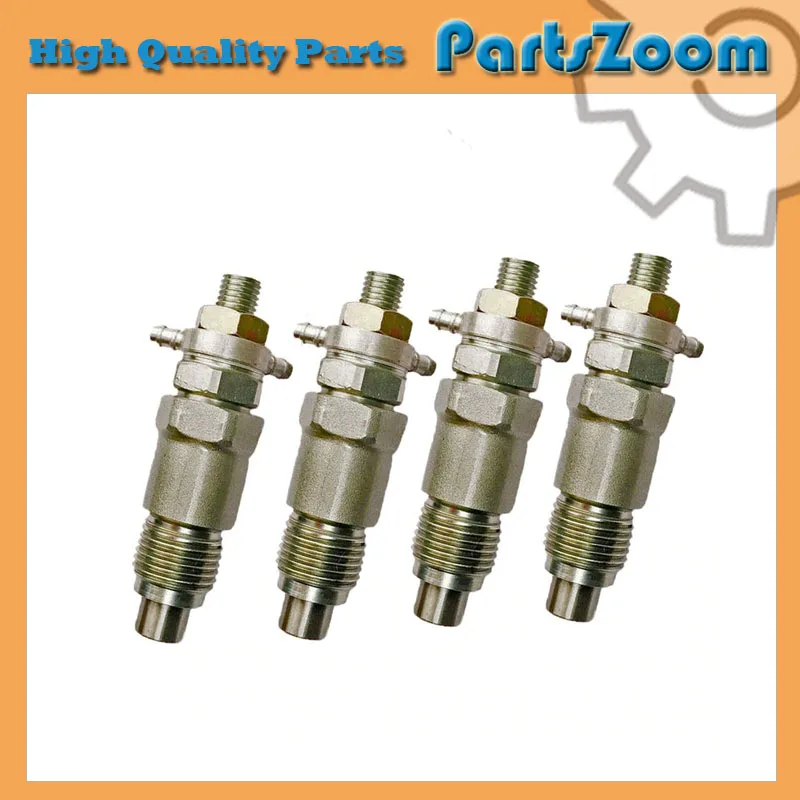 

4PCS New Fuel Injector Nozzel Assy FITS Kubota L175 L185DT L185F L225 L225DT