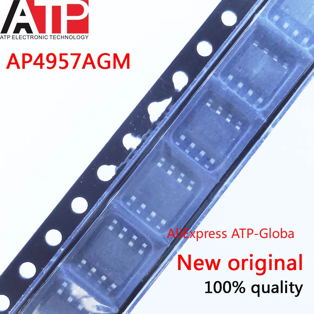 

10 шт./лот новый оригинальный AP4957AGM 4957AGM MOSFET SOP-8 в наличии
