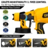1000ML Brushless Electric Spray Gun HVLP Cordless Paint Sprayer Auto Furniture Steel Coating Airbrush For Makita 18V Battery 5