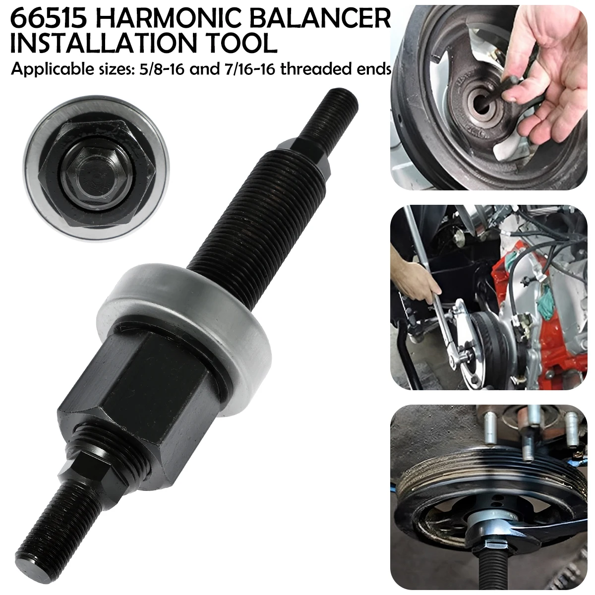 

66515 Harmonic Balancer/Vibration Damper Installation Tool for Chevy SBC BBC