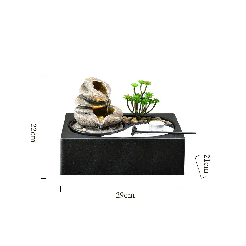 Stacking Stones Handmade Zen Garden Desktop Gift Ideas for Office Decor  Relaxing Desk Accessories Natural Kit with Stackable Rocks for Relaxation  and